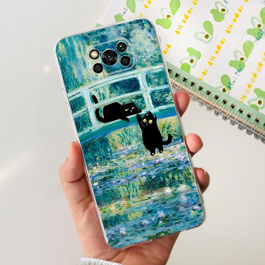 For Xiaomi Poco X3 NFC X3 Pro Back Cover Phone Case Soft Clear Silicone Shockproof Funda Coque For Poco X3 GT PocoX3 Pro Capa