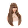 Long Straight Wig With Synthetic Wig Beginners Friendly Heat Resistant Party Cosplay Wigs For Women