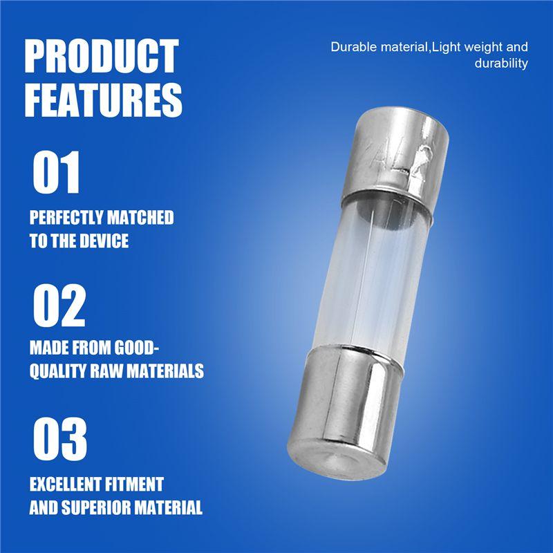 20 X 250 В 2 А F2AL Быстродействующий предохранитель со стеклянной трубкой 5 мм X 20 мм