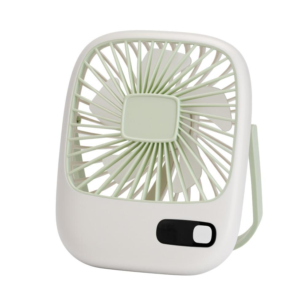 LED Digital Display Portable Vertical Fan Adjustable Personal Desk Fan  Household Dormitory