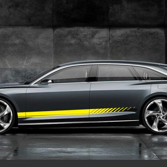 1 пара наклеек на боковую часть кузова автомобиля, ПВХ, водонепроницаемая, устойчивая к ультрафиолетовому излучению, самоклеящаяся, универсальная, для внедорожников, для украшения кузова автомобиля, наклейка, внешние аксессуары для автомобиля