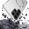 Роскошный безрамный тонкий магнитный чехол для Samsung Galaxy S25 Ultra S24 Plus S23 S22 Жесткий матовый противоударный чехол из поликарбоната для MagSafe