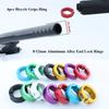 Accessories Aluminum Alloy Bike Handlebar Grip Bicycle Parts Bicycle Grips Ring End Lock Rings