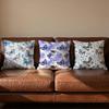Watercolor Butterfly Pattern Cushion Cover Soft Reversible Durable Pillow Cover MultiScene Use for Home Car Daily Comfort