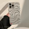 Абстрактное Зеркало Чехол для iPhone16 iPhone 15promax Простой 13 Высококлассный 11 Зеркало для макияжа 12 Узор зебры