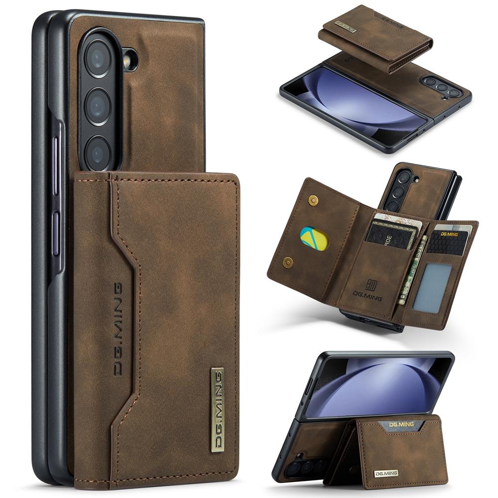 Кожаный кошелек-держатель для карт для Samsung Galaxy Z Fold 6 5 4 3 5g, чехол-сумка с магнитной подставкой для Samsung Z Fold6
