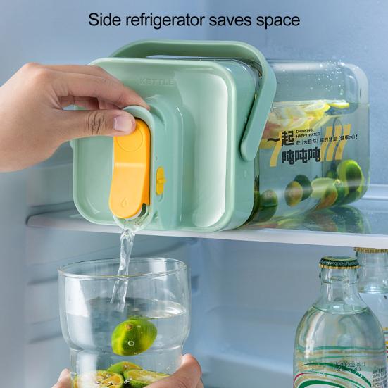 Диспенсер для сока с краном, многоцелевой, с широким горлом, практичный холодильник, лимонад, фруктовый чайник, принадлежности для бара