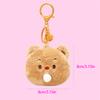 Милый медведь-масло, выдавливающий мыльные пузыри, плюшевая игрушка, кукла, брелок, рюкзак, подвеска, мягкий, набитый кремом, брелок, аксессуары, подарки