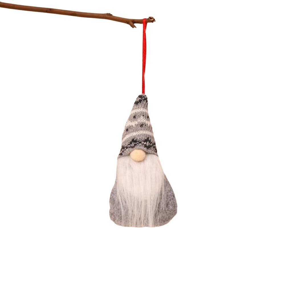 Santa Claus Christmas Gnome Pendant Faceless Tomte Ornaments Christmas Dinner