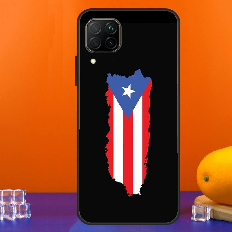 Puerto Rico Flag For Huawei Nova 12s 12i 11i 8i 9 10 SE Y91 Y90 Y60 Y70 Y72 Y61 P20 P40 Lite P30 P60 Pro Case