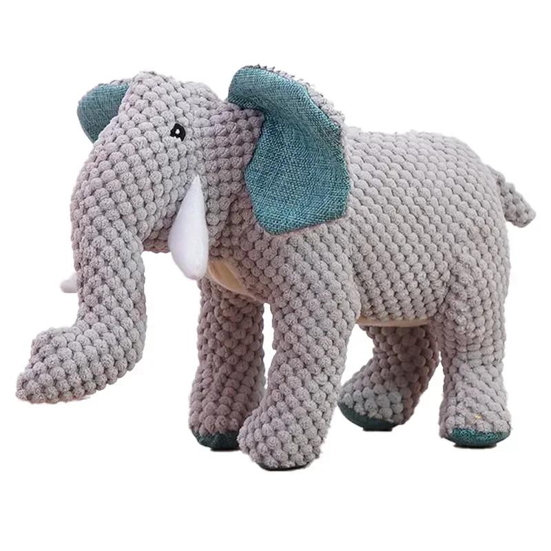 Писклявые игрушки для домашних животных для средних и больших собак, плюшевые игрушки для жевания в виде щенков для больших собак, аксессуары для собак в форме животных, львы, динозавры, товары для домашних животных