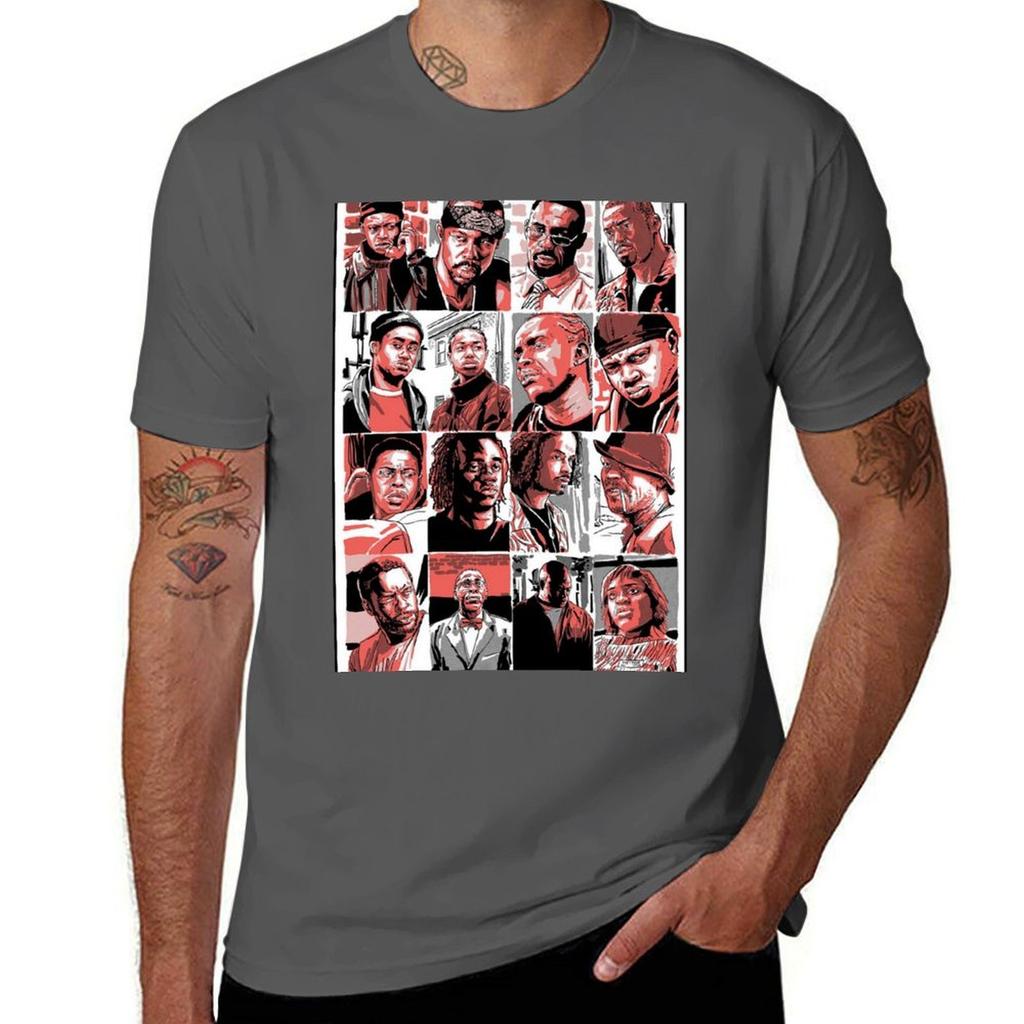The Barksdale Crew The Wire TShirt Casual Trendy Short Sleeve TShirt