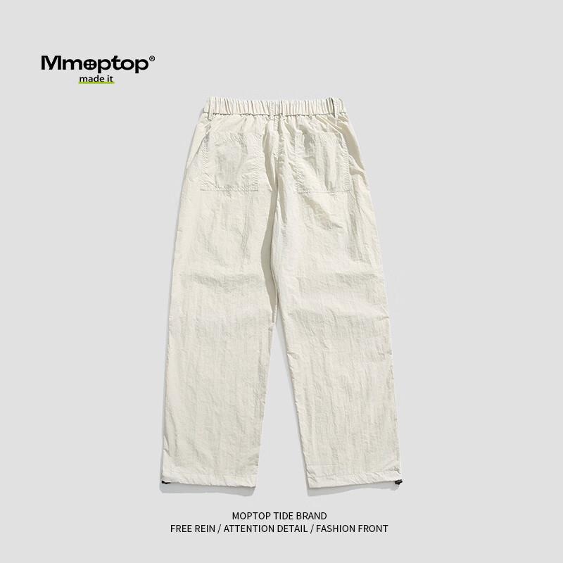 MMOPTOP Unisex Drawstring Parachute Cargo Pants