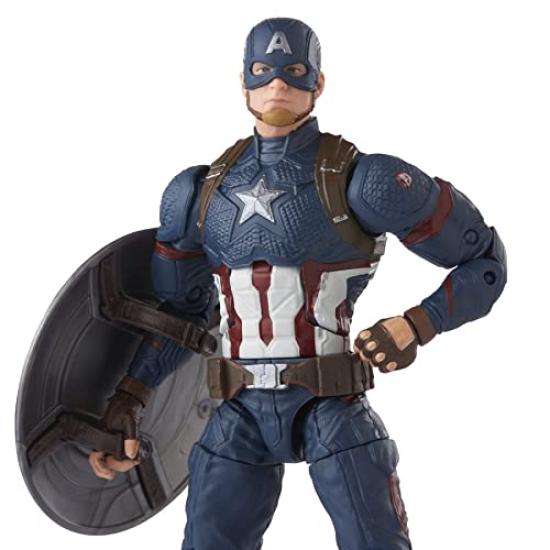 Marvel Legends Series Captain America Steve Rogers and Sam Wilson MCU 2-Pack 6-Inch [Used]