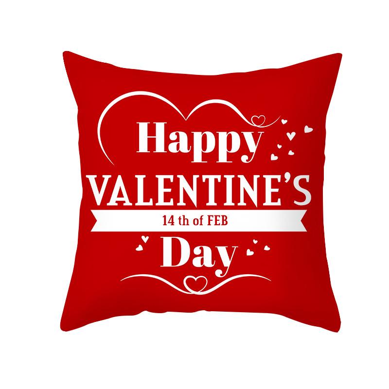 New Valentine's Day Themed Pillow Covers Home Pillow Cushion Covers