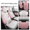 Geometry E Universal Leather Car Seat Covers - Full Coverage, All-Season
