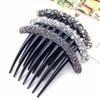 Гребень со стразами, аксессуары для волос, простые темпераментные челки, пластина для волос, зубной гребень, универсальный головной убор