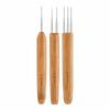 3/6Pcs 1/2/3 Head Dreadlock Crochet Hooks 0.5/0.75mm Crochet Needles  DIY Sewing Accessories