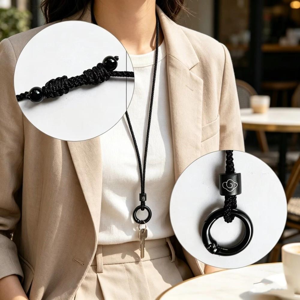 Adjustable Length Eyeglass Retainer Holder Alloy Eyeglasses Necklace Men Women