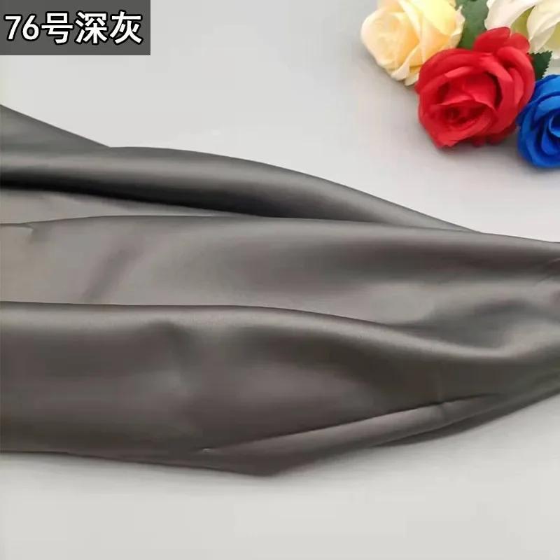 100x150 см атласная ткань по метрам для рубашек, платьев, пижам, шитья, гладкая однотонная ткань высокой плотности, сине-белая, мягкая ткань