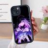 HSR Касторовое загущающее ТПУ Чехол для мобильного телефона для iPhone 17 16 15 14 13 12 11 Air Pro Max Plus Цветная крышка