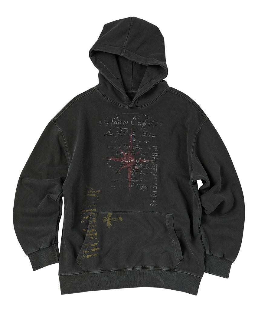Худи Saint Pigment Черный Угольный