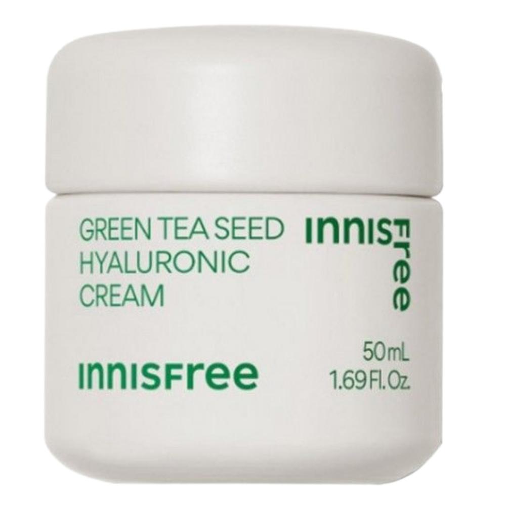 Innisfree Зеленый чай Семена Гиалуроновый Крем Глубокое Увлажнение Увлажняющий Крем для Лица 50 мл