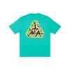 Palace Футболка G-Face Aqua унисекс уличная P21TS136
