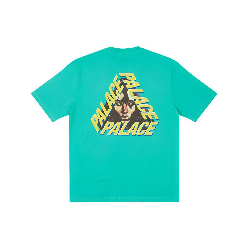 Palace Футболка G-Face Aqua унисекс уличная P21TS136
