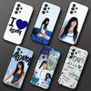 Чехол для телефона Cuarto A-AitanaS Синий для Samsung S 25,24,23,22,30,21,10,9,Ultra,Plus,Lite,FE,4,5G Черный Мягкий Чехол