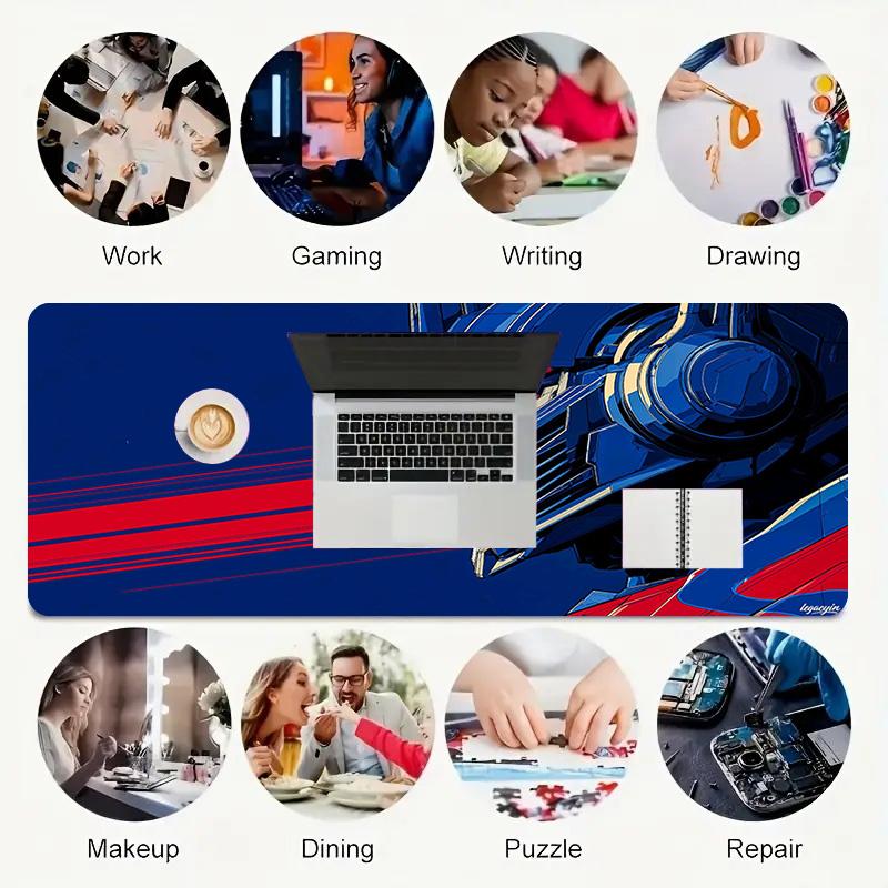 Transformers Xl Gaming Mouse Pad Nonslip Rubber Base Stitched Edge Waterproof Desk Mat For Pc Laptop Gamer Office Computer Accessories C929816
