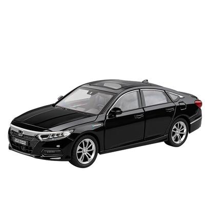 1/24 Honda Accord Лимузин Звук и Свет Сплав Металл Литой Модель Автомобиля Компьютерный Хост DIY Продукт Подарочная Коробка для Парня Праздник