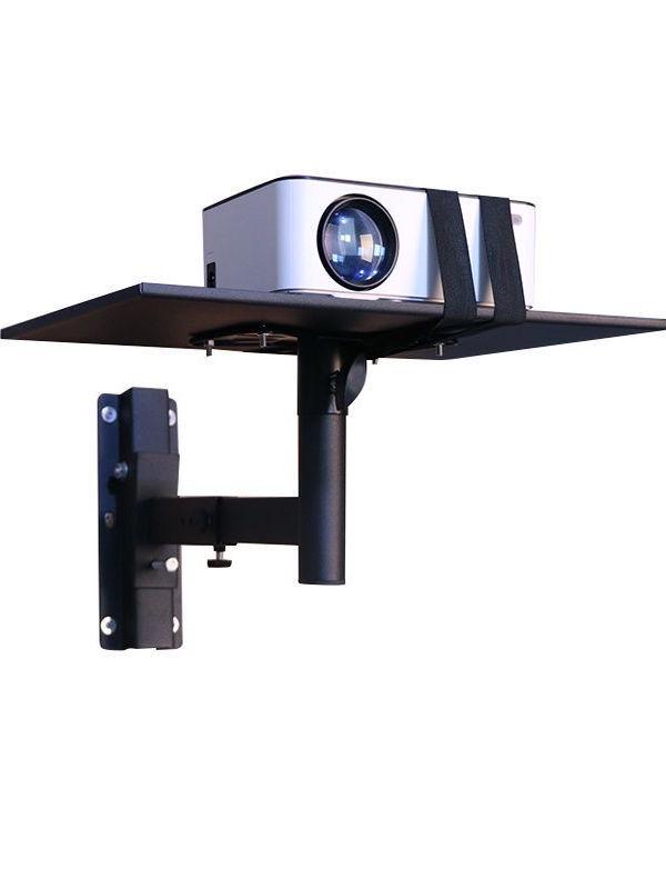 Универсальное стальное настенное крепление для проектора с большим поддоном