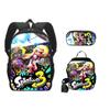 Рюкзак Spray Warrior Splatoon 3 полиэстер детский сумка через плечо пенал набор из трех предметов