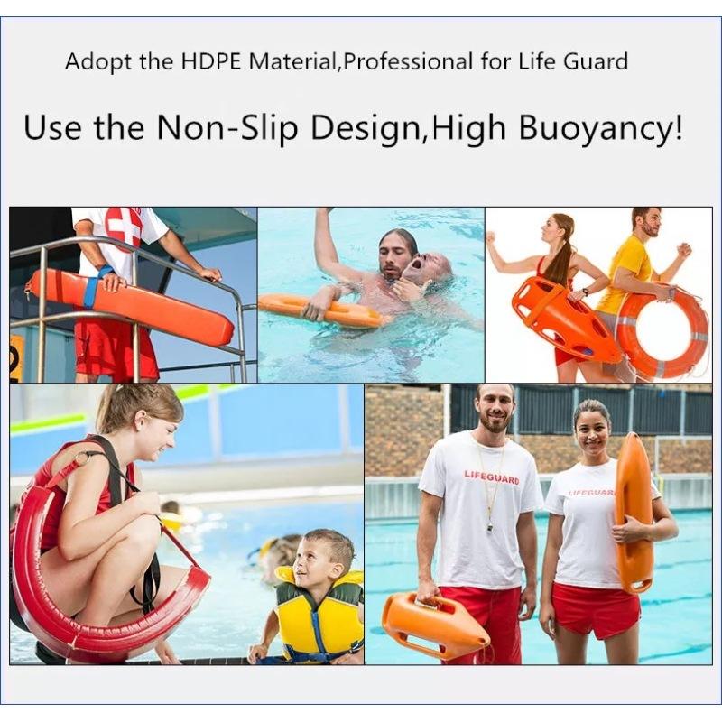 Ручка плавающая лодка спасательный буй 150N подходит для открытой воды безопасное плавание обучение плавательный буй с регулируемым ремнем W