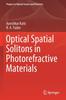 Книга Optical Spatial Solitons In Photorefractive Materials : 14