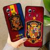 Spain Spanish Red Flag Cover For Xiaomi Mi 13 Pro Lite 12X 12 11 11T 11i 10T 10 Pro Lite Ultra 5G Black Phone Case