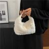 2025 Winter New Plush Handbag Women's Sweet and Fresh Plush Bag Versatile Shoulder Bag Fashion Messenger Bag