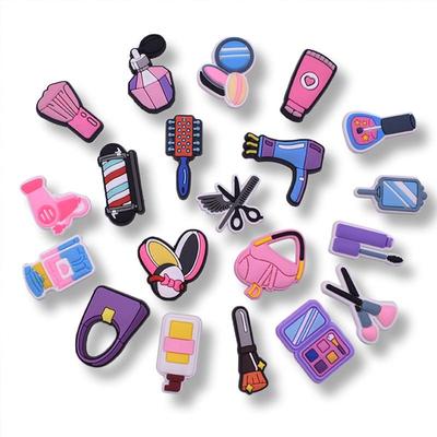 22шт аксессуары для макияжа тематические подвески для обуви из ПВХ для украшения обуви