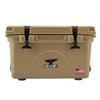 ORCA Cooler Box Orca Coolers 26 Cooler 26QT Large 25L ORCT026 Tan Hard Cooler Cold Storage Outdoor Camping Cooler BOX [Orca] Приблизительно. [Элемент]