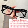 New Retro Cat Eye Reading Glasses For Women Luxury Small Frame Anti Blue Light Prescription Glasses Fashion Black Frame Eyewear