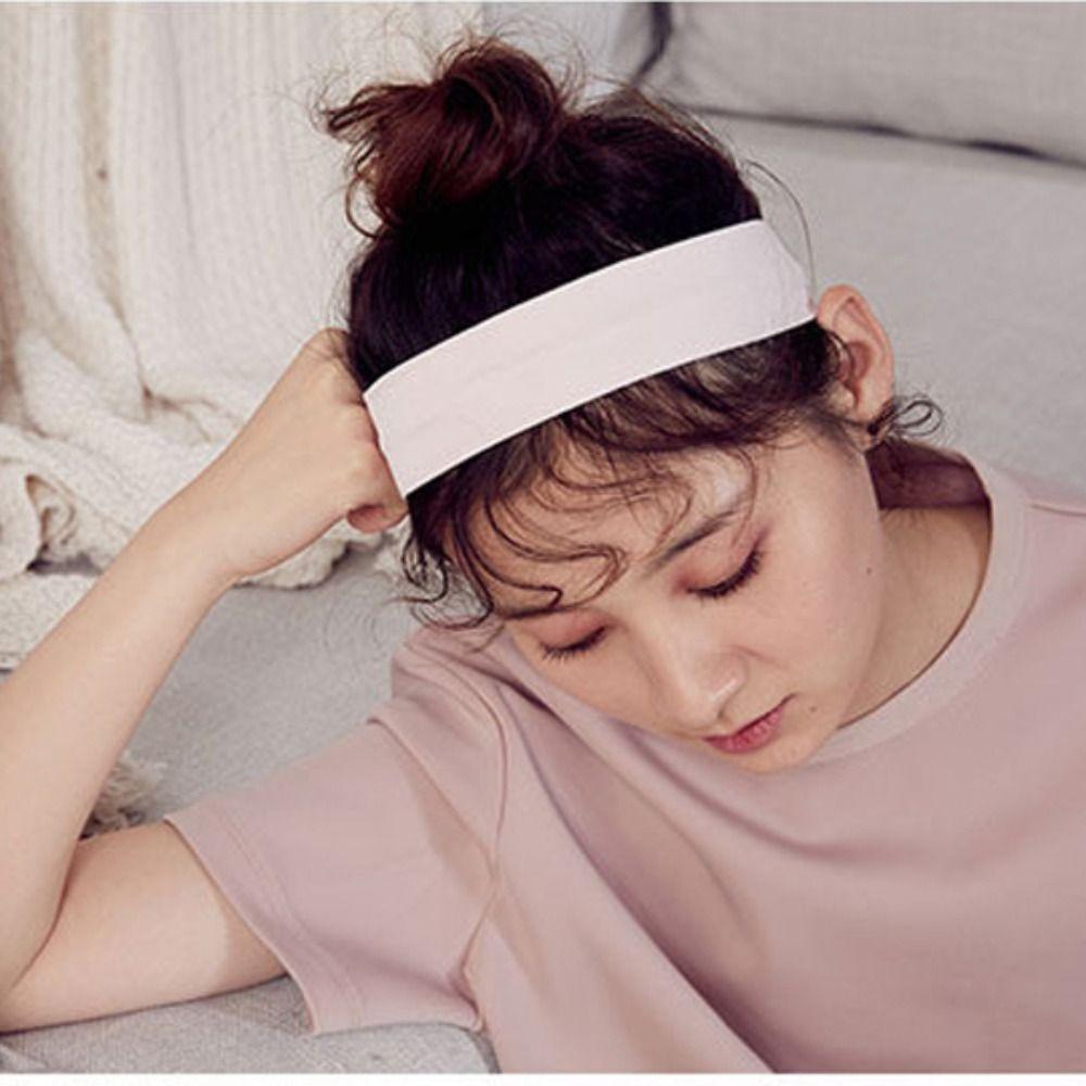 Elastic Breathable Summer Hairband Yoga Hair Band Color Hair Band Sweatband Solid Sports Headband