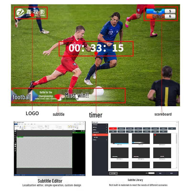 Jiashiying JSY9900 4K/HD Live Production System