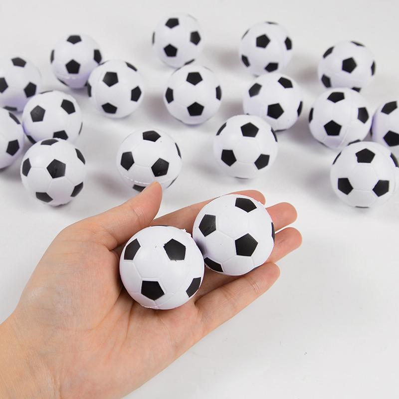 6/10Pcs Mini Soccer Ball Squeeze Toy Kids Sports Theme Birthday Party Favors Rubber Football Gift Pinata Filler Classroom Reward