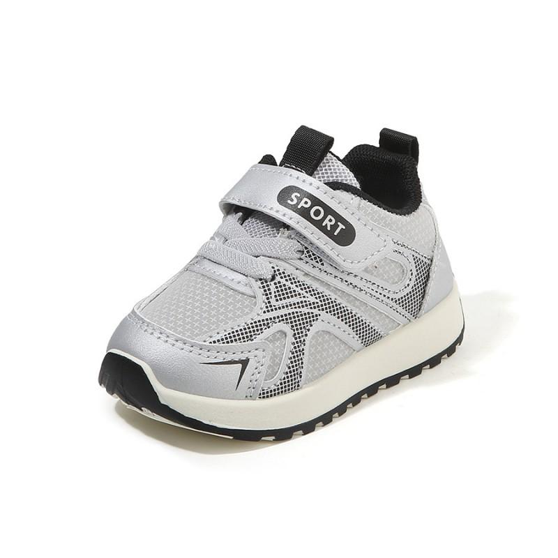 Youth style shoes Toddler First Walker Shoes Boys Girls Soft Sole Non-Slip Rubber Synthetic Leather Sneakers Fall
