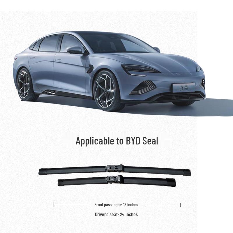 Совместимая бескаркасная щетка стеклоочистителя для 26 моделей BYD Seal (06dmi/07dmi/EV/06GT) - Прочный и эффективный.