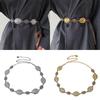 Fashionable Metal Waist Belt Elegant Ethnic Style Belly Chain Fashion Accessory for Music Festivals and Casual Outfits