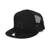 New Era MLB 9FIFTY Black On Black Arizona Diamondbacks Mesh Snapback Free Size Cap,