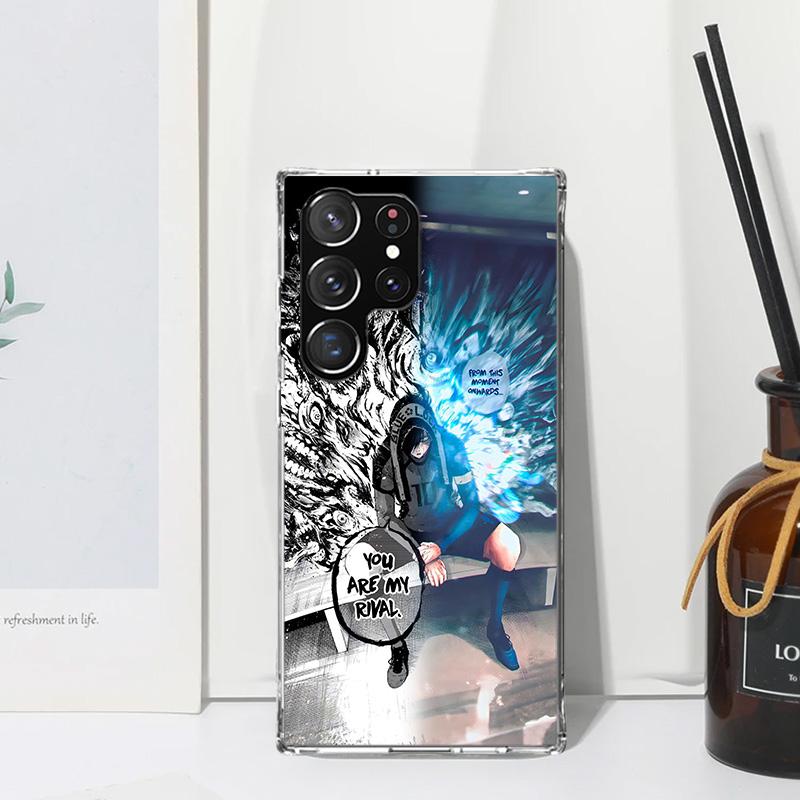 Blue Lock Football Anime Phone Case For Samsung Galaxy S26 S25 Edge S24 FE S23 S22 Ultra S21 Plus S20 + Art Fundas Back Cover Ga