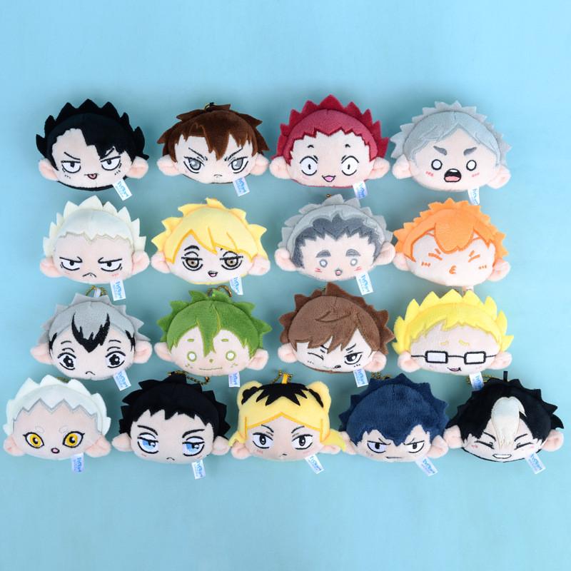 Haikyuu Cartoon Plush Keychain With Pp Cotton Filling For Anime Enthusiasts And Collectors
